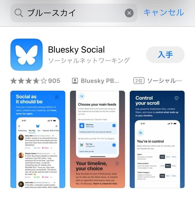 Bluesky_APPstore